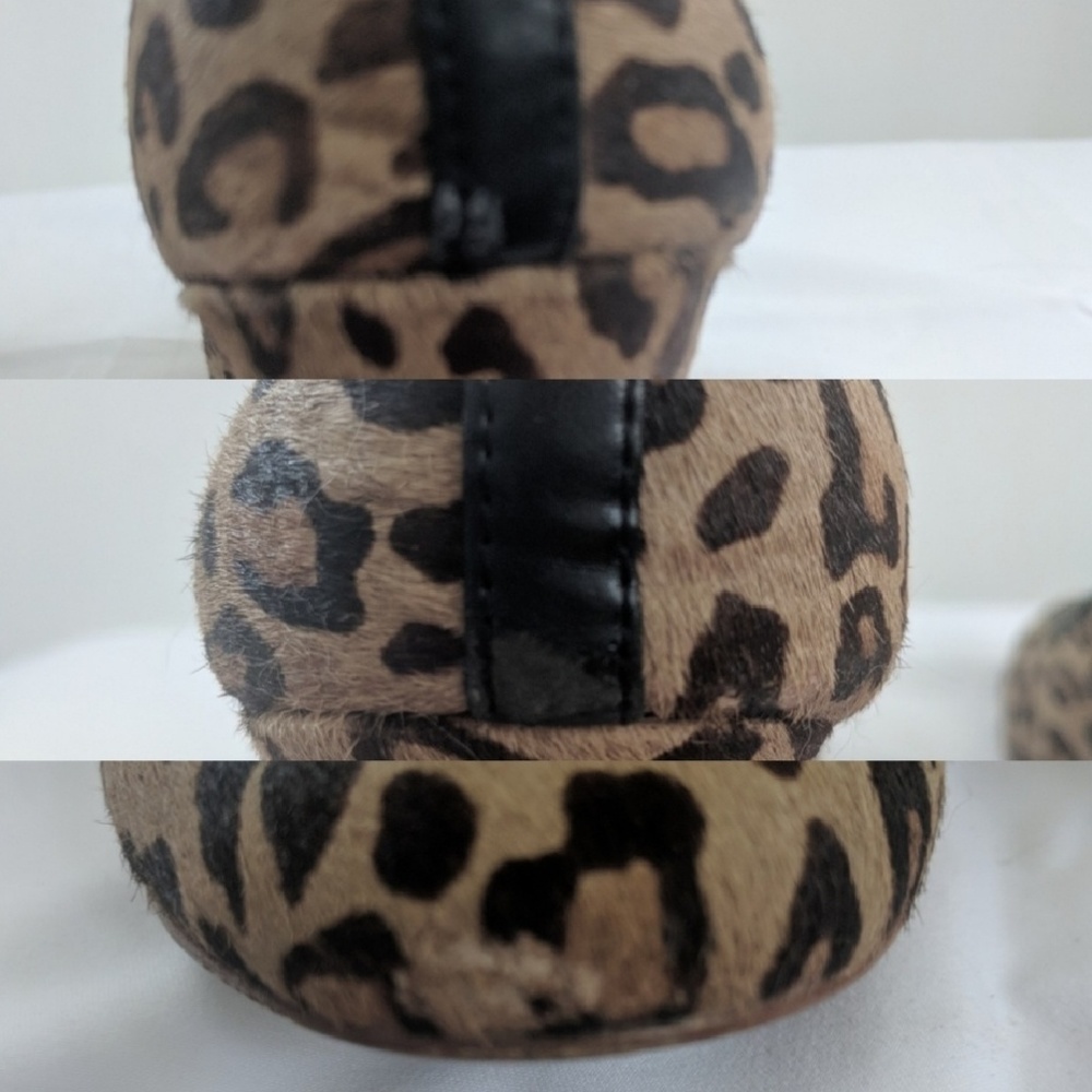 NOT 4 SALE !Banana Republic PONYHAIR Heels LEOPARD - Picture 4 of 4